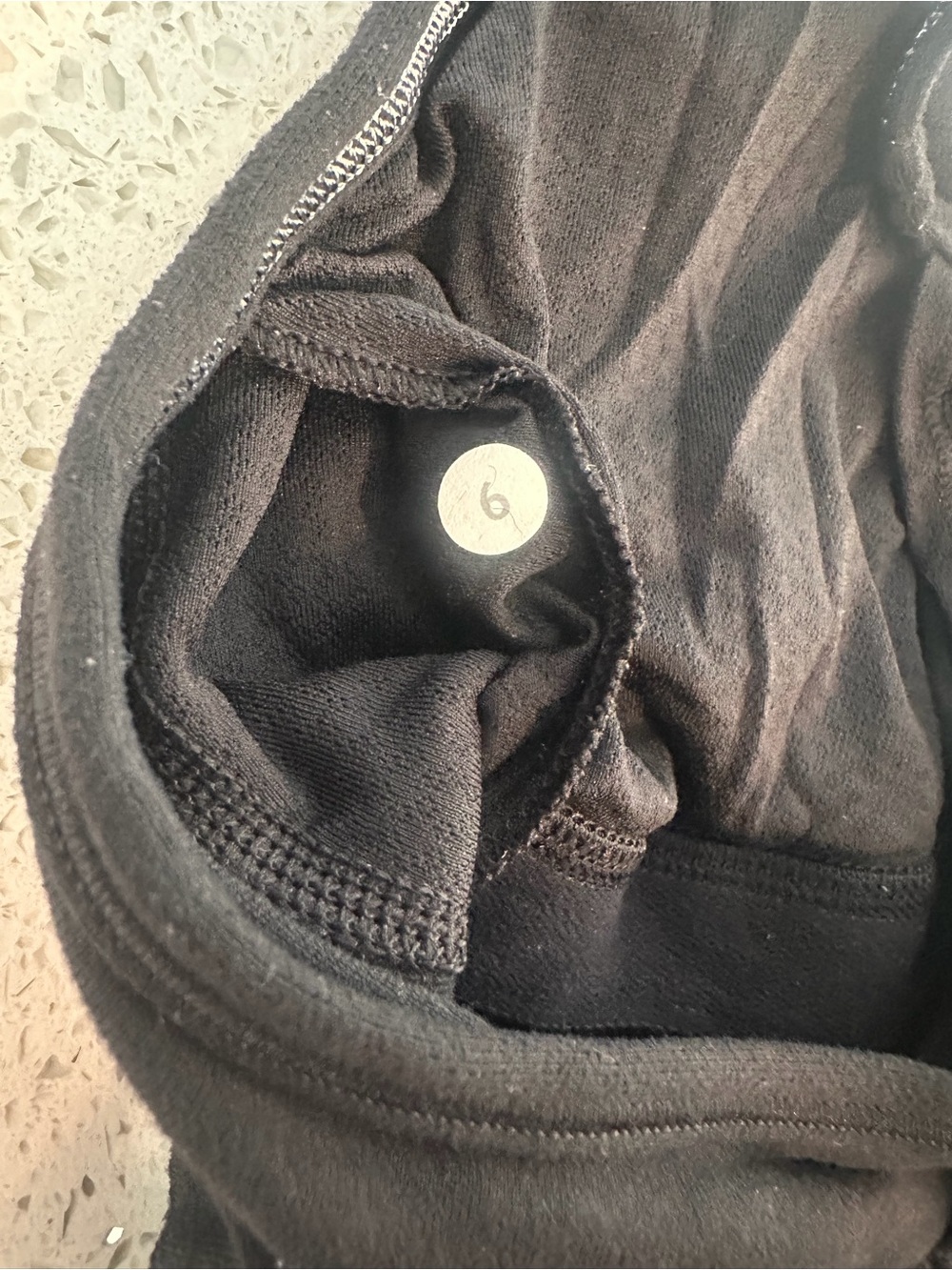lululemon athletica Black Cold-Shoulder Tank Top - Picture 3 of 3